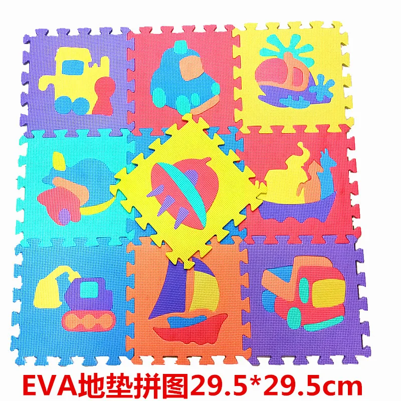 

Puzzle Foam Mats Baby Creeping Mat Joint Animal/with Numbers/Fruit/Traffic Tools 10 Pieces