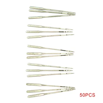 

50pcs Home Sewing Machine Needles Universal Household DIY Metal Assorted Sew Needles Size 9/11/14/16/18