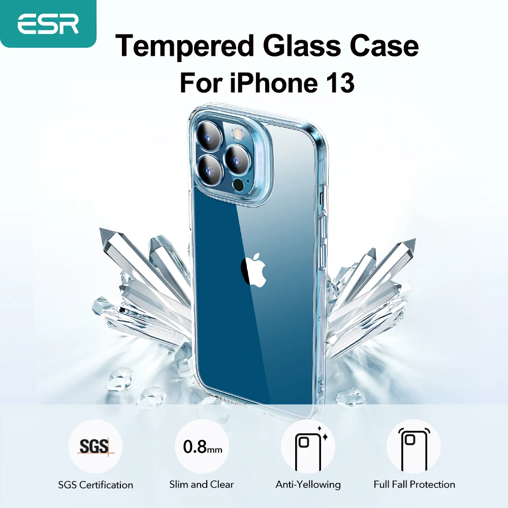 iPhone 12/12 Pro Echo Tempered-Glass Hard Case - ESR