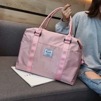 

High Capacity Storage Bag Outdoor Short Business Travel Luggage Organizer Weekend Handbags Storage Package Accessories Supplies