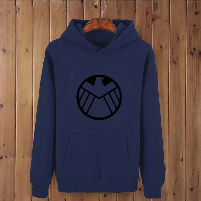 Navy Blue-B Модные Харадзюку повседневные мужские толстовки Панк Рок MARVEL ts хлопковые tumblr толстовки повседневные хипстерские для мужчин Топ - Цвет: Navy Blue-B
