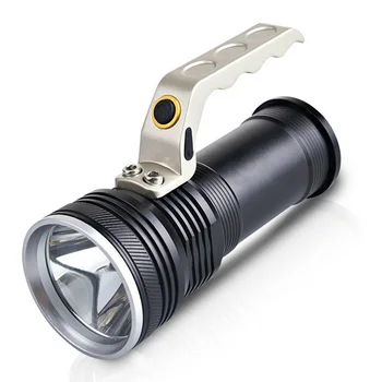 

Hot Sale 10W 1000 Lumen Portable Handheld Emergency Aluminum Rechargeable 18650 Battery High Power Q5 LED Flashlight