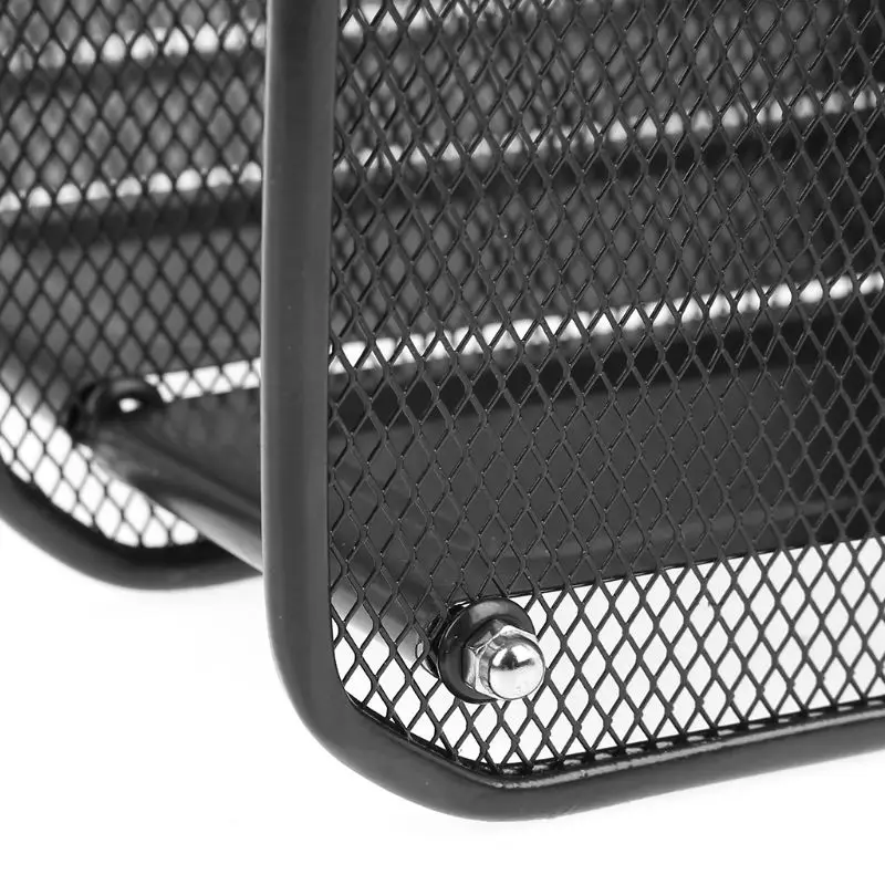 

4 Column Metal Mesh File Holder Document Rack Letter Magazine Newspaper Tray for Desk Organizer Home Office Supplies AXYF