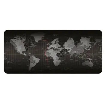

300*700*2mm Super Large Size Keyboard Mat World Map Pattern Gaming Computer Mouse Keyboard Rubber Mat Pad Table Pad