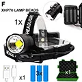 Светодиодный налобный фонарь XHP70.2, мощная фара с высокими люменами, USB перезаряжаемая, масштабируемая, водонепроницаемая, для кемпинга, супер яркая фара