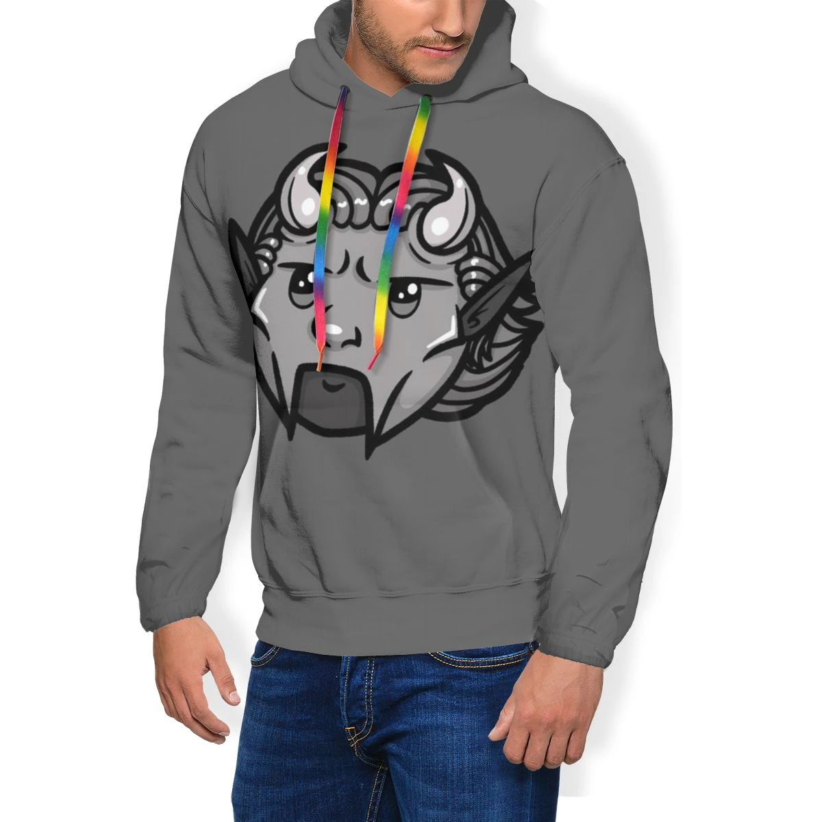 Ghost pullover hoodie Clearance