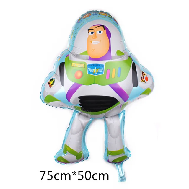 1pcs Toy Story Balloon 18 inch Cartoon Foil Balloons Woody Buzz Lightyear Birthday Party Decorations Kids Party Supplies Toys Style5-1pcs