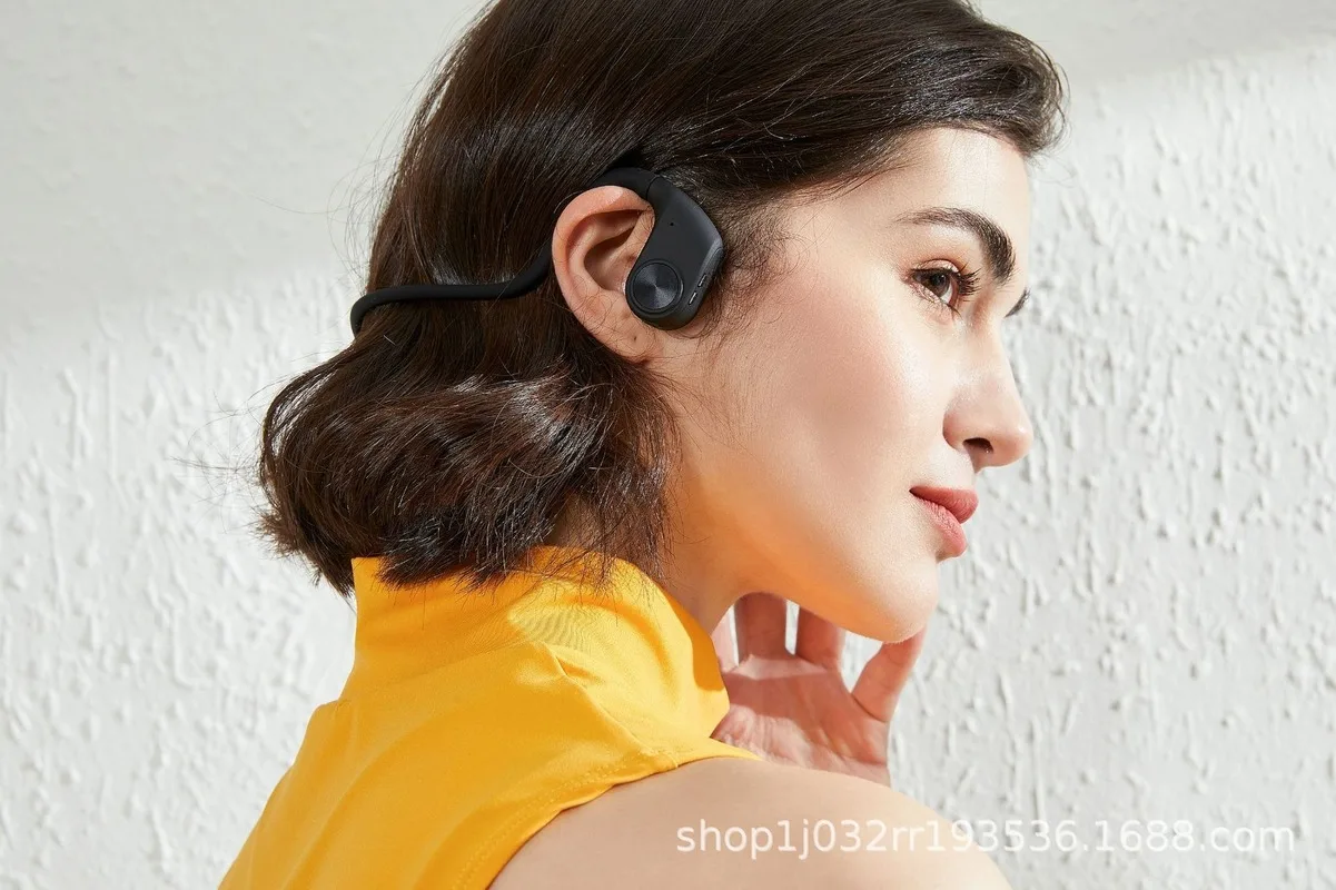 Free shipping Bone conduction Bluetooth headset 5 0 Wireless in ear Not ears movement Waterproof and sweatproof headphones