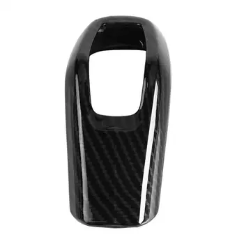

Carbon Fiber Style Car Gear Shift Knob Head Cover Trim for Land Rover Range Rover Sport 2014 2015 2016 2017