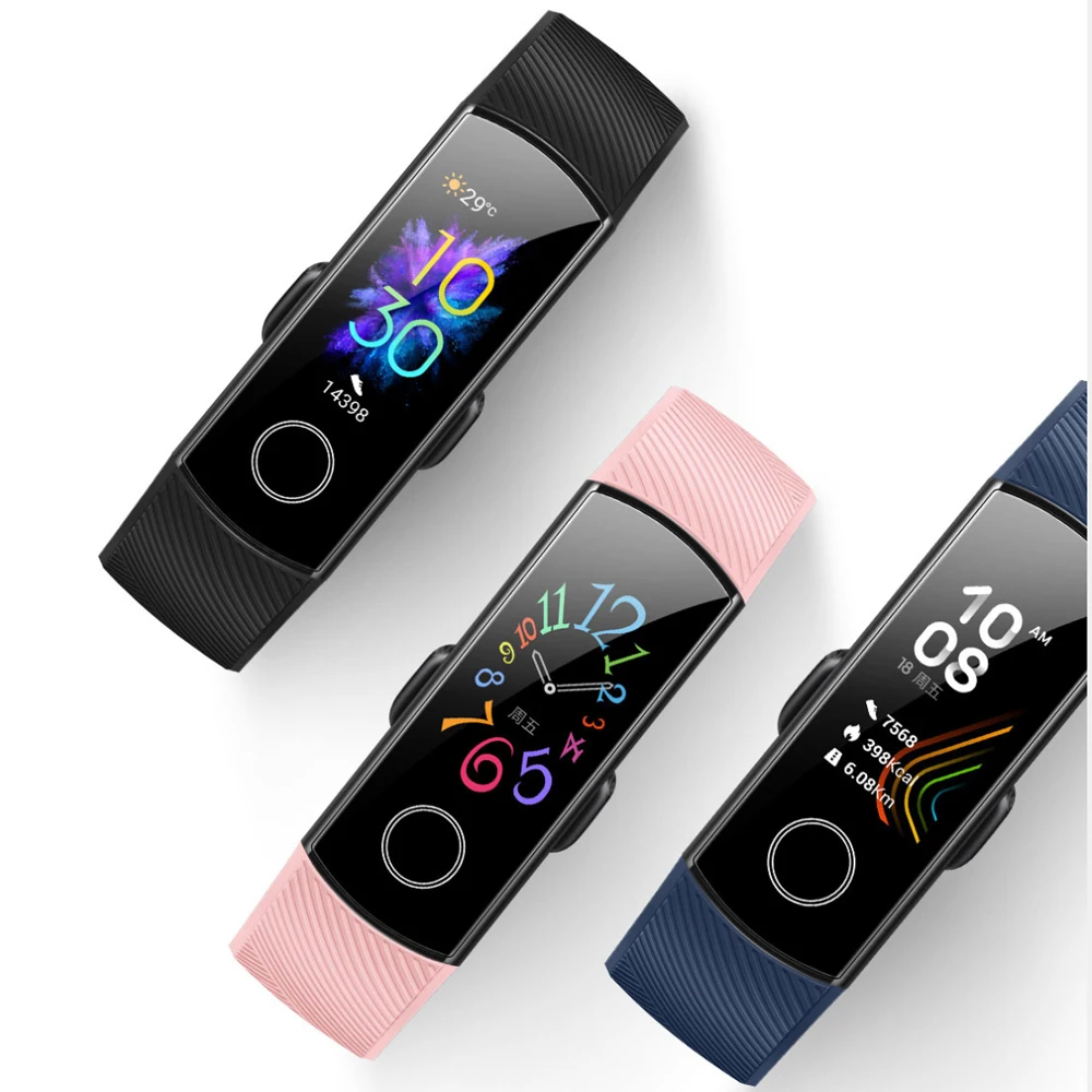Смарт-браслет huawei Honor Band 5 Oximeter с сенсорным экраном Magic color swim Detect Heart Rate Sleep Nap Honor Band5