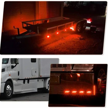 

Lorry Side Marker Clearance Light Campers W/ Mounting Screw Waterproof