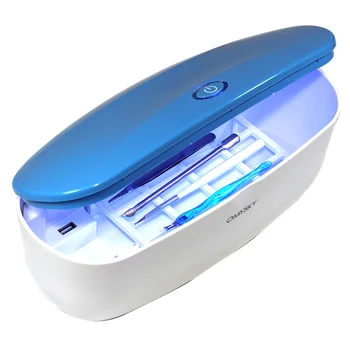 

UV Sterilizer Box Beauty Nail Art Tools S2 Sterilizer Storage Box Portable LED Disinfection Box for Comestic