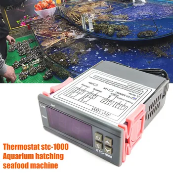 

Multi-function Digital Constant Temperature Controller Thermoregulator for STC-1000 With Sensor H88F