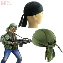 Быстросохнущая шапка тактическая голова шарф пиратский головной платок охотничья езда бандана головной платок Ciclismo пиратская шляпа капюшон повязка на голову