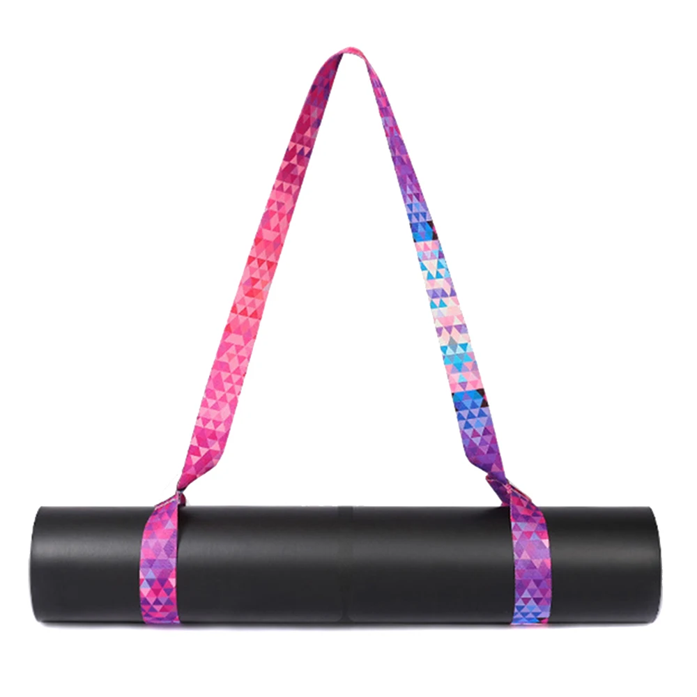 Yoga Mat Strap Belt Adjustable Sports Sling Shoulder Carry Strap Belt Exercise Stretch Fitness Equiment Elastic Yoga yoga strap