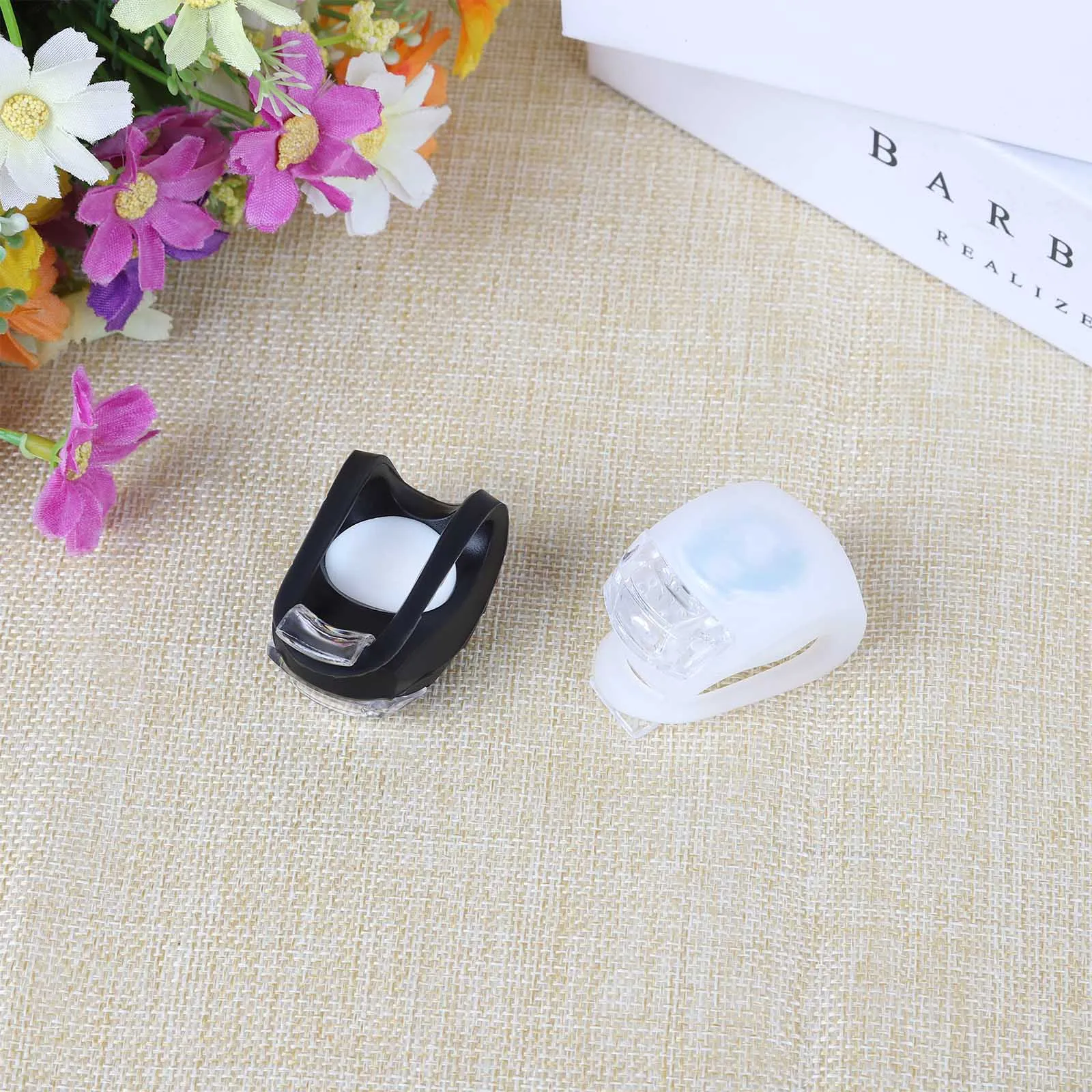2 Pcs LED Mountian Bike 4 Modes Waterproof Front Rear Flash Lights Set Push Cycle Light Clip Bicycle Accessories Bike Lamp