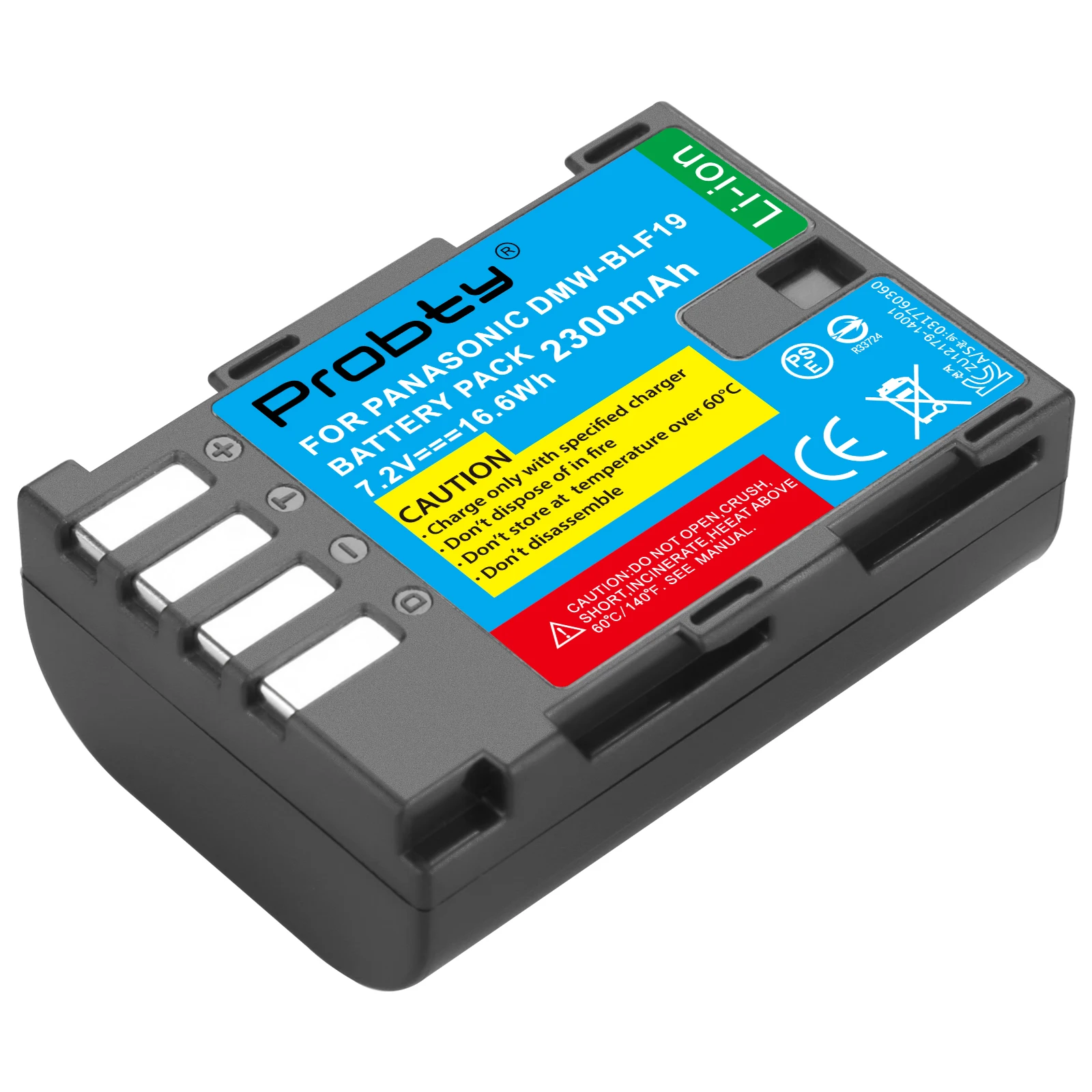 PROBTY 2 шт DMW-BLF19E BLF19 аккумуляторная батарея камеры для Panasonic Lumix DMC-GH3 DMC-GH4