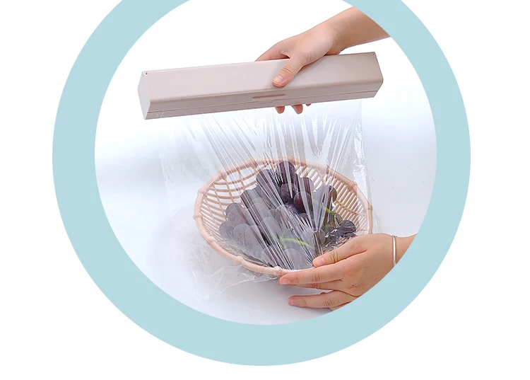 Amazon Hot Sell Stainless Steel Plastic Cling Film Cutter