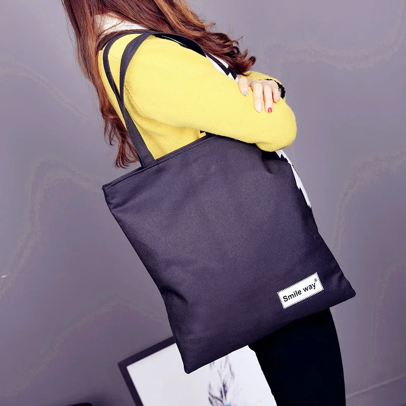 

Cloth Bag Origional New Products Canvas Bag Mori Girl Line Literature And Art Retro Cool Women's Shoulder Bag/ Hand Bag Eco-frie
