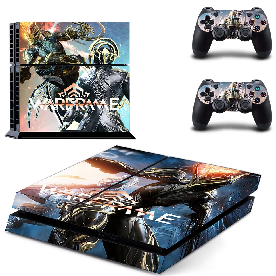 Warframe для PS4 виниловая кожа для sony Playstation 4 контроллер консоли наклейка и 2 контроллера наклейка на джойстик