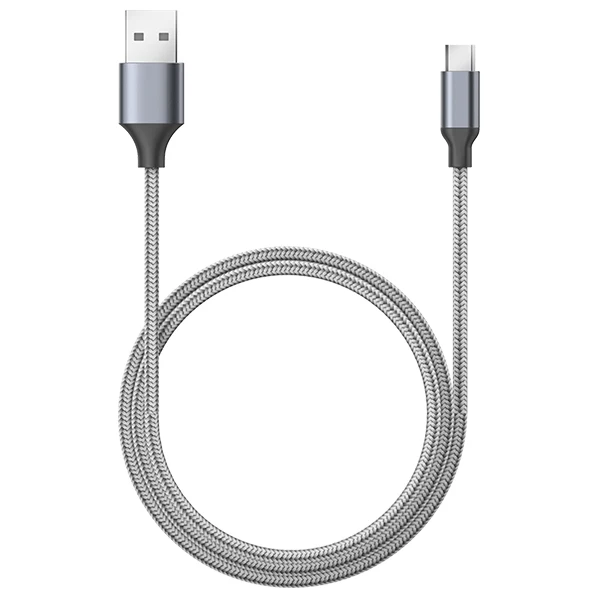 Benks 2A Micro USB кабель передачи данных для быстрой зарядки для Xiaomi Redmi Note 5 Pro samsung S7 S6 Android телефон USB зарядка нейлоновый шнур - Цвет: Grey