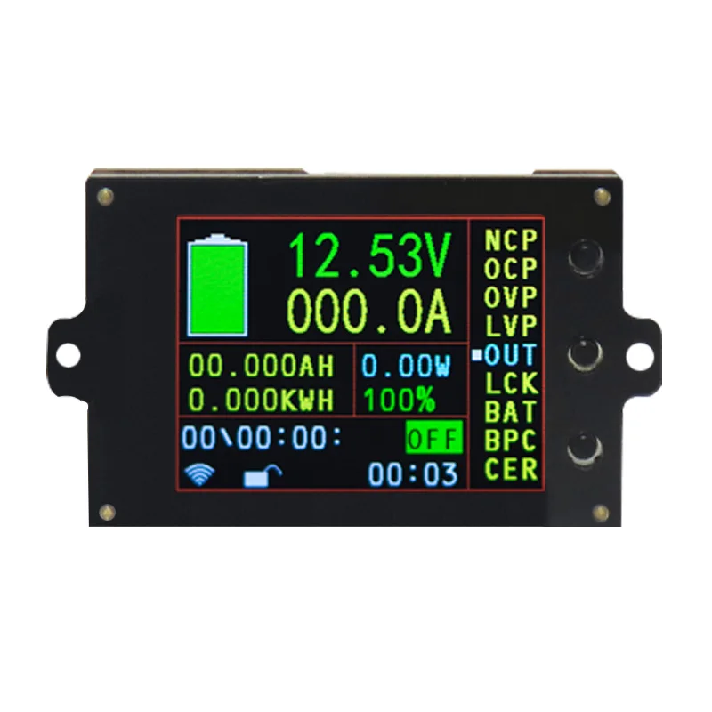 AILI DC Digital Meter 200V 30A - Voltmeter Ammeter For Solar, Battery, Wind & HHO Systems