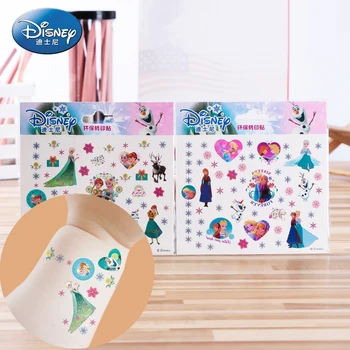 

Disney Toy Frozen Elsa Anna Girls Temporary Tattoo Body Art Flash Tattoo Stickers Sofia Pony Minnie Waterproof Styling Stickers