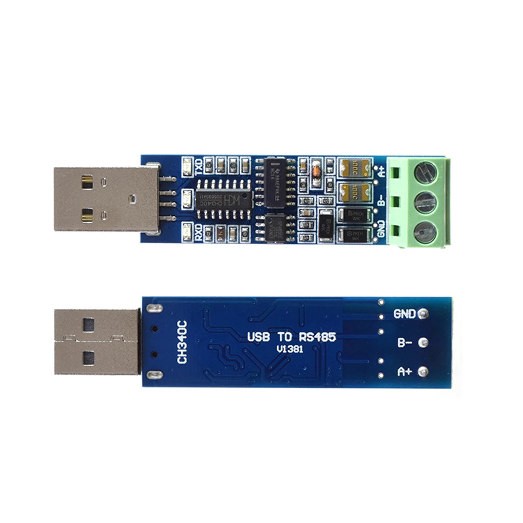 Taidacent convertidor USB a Serial RS485, módulo de comunicación opto aislado Chip 485 a USB a 422, convertidor 485| | - AliExpress