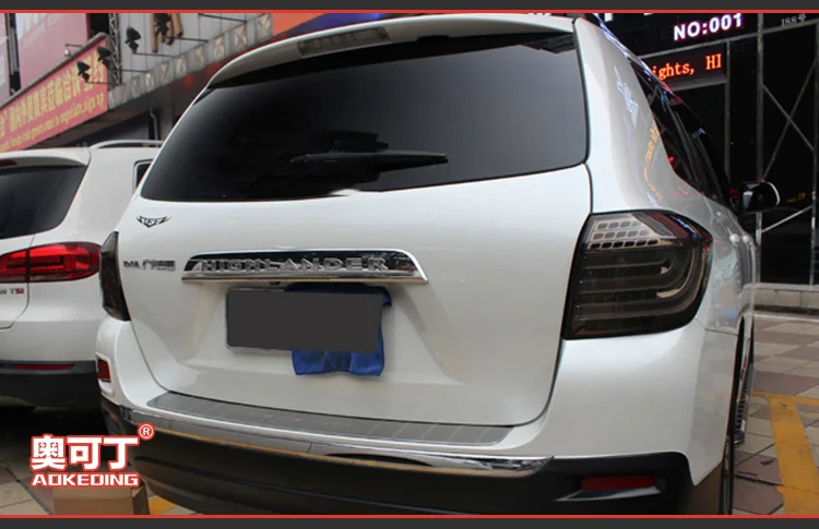 Задний фонарь для автомобиля Toyota Highlander 2012- светодиодный задний фонарь Противотуманные фары Дневные ходовые огни DRL тюнинг автомобильные аксессуары