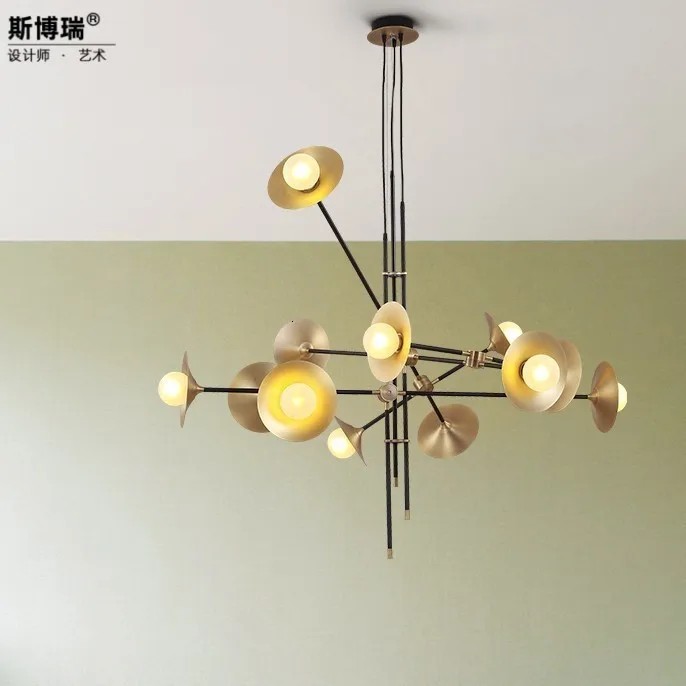

Post Modern Designer Horn Modeling A Chandelier Originality Personality Hotel Model Between A Living Room Golden A Chandelier