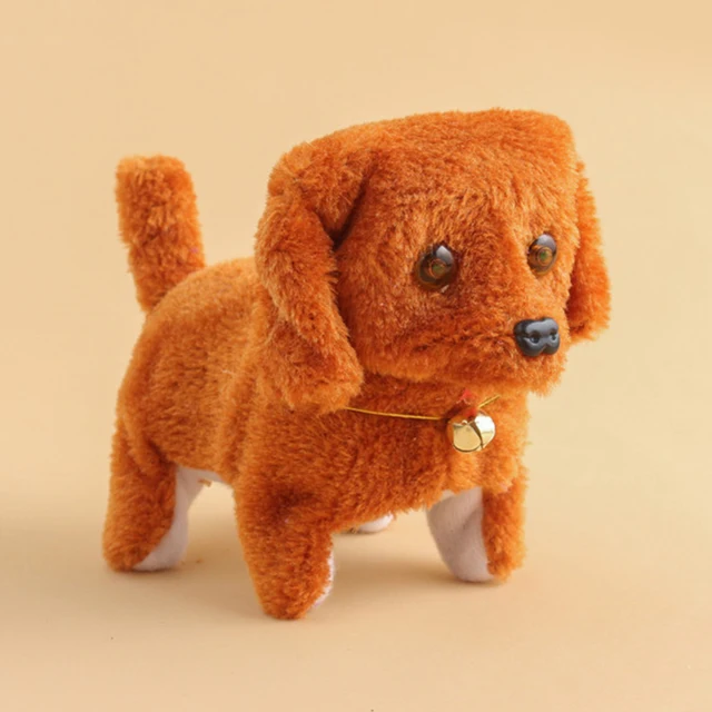 Cocuklar Elektrikli Pelus Oyuncak Robot Kopek Bebek Elektronik Pelus Oyuncak Yumusak Yuruyus Parlayan Barking Kopek Simulasyon Hareketli Yatistirmak Bebek Oyuncaklari Electronic Plush Toys Aliexpress