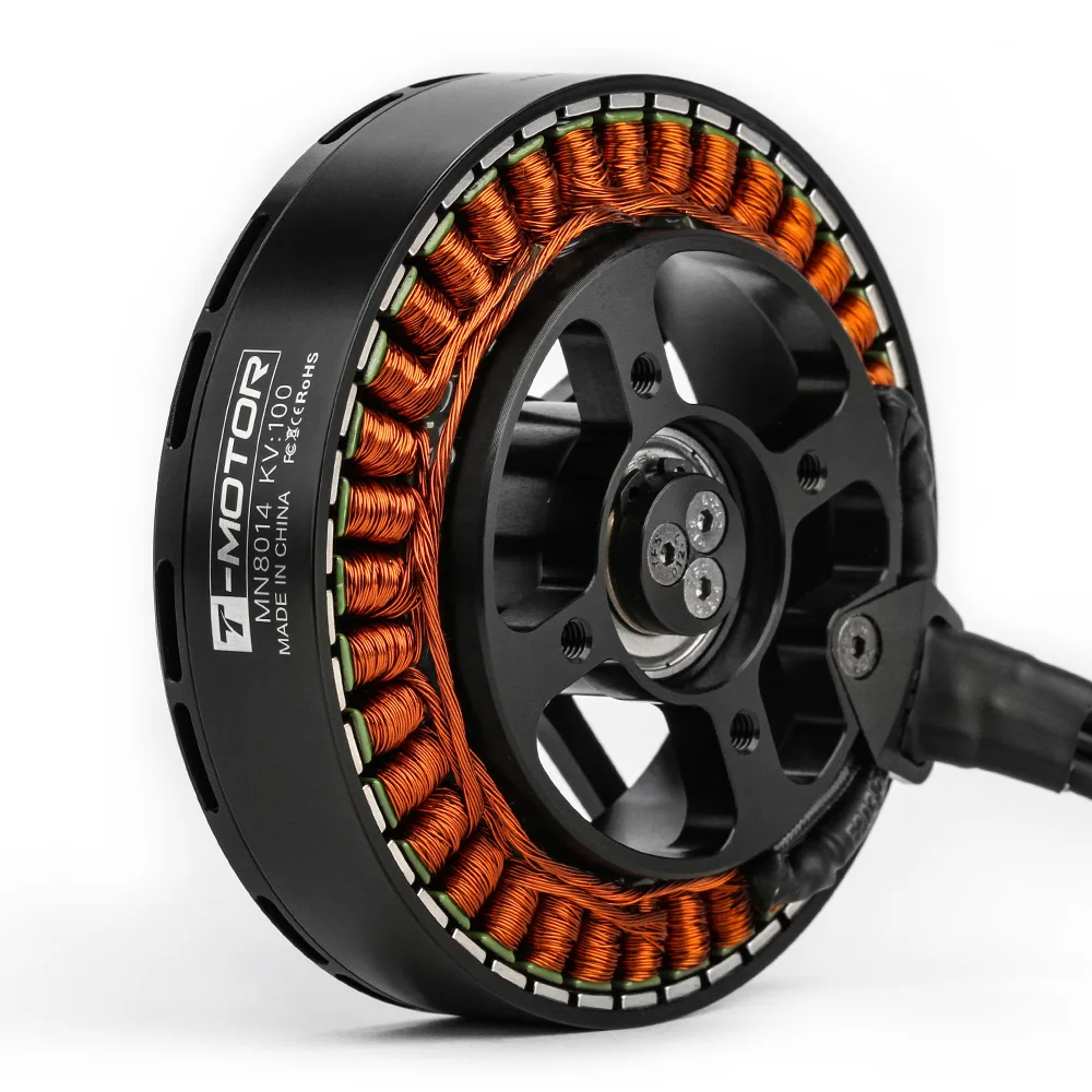 T-Motor MN8014 KV100/KV180 Moteur Drone 12S Poussée 13.9kg