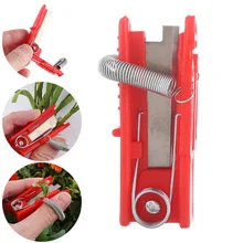 Couteau à doigt Portable Mini taille de jardin, couteau à pouce multifonctionnel, outil de coupe de lame de fruits en toute sécurité anneau protecteur de doigt 