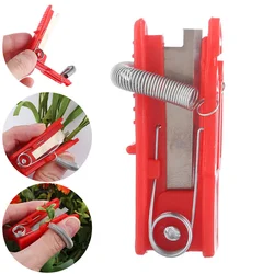 Couteau à doigt Portable Mini taille de jardin, couteau à pouce multifonctionnel, outil de coupe de lame de fruits en toute sécurité anneau protecteur de doigt 