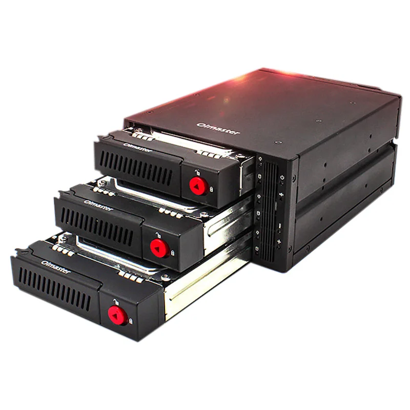 5,25 дюймовый отсек USB 3,0 для SATA SAS 3 отсек внешний док-станция жесткого диска для 2,5 или 3,5 дюйма HDD, SSD с жесткой Блокировка двери