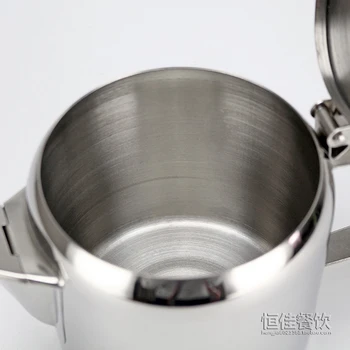 

Coffee Pot Percolator Stainless Steel Milk Frothing Compact Travel Espresso Kitchen Kettle Teapot Induction Home Gear GG50kf