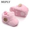 Lovely Warm Design Baby Girls Boys Toddler First Walkers Baby Shoes Soft Slippers Cute Shoes Winter Non-Slip Baby Warm Shoes ► Photo 3/6