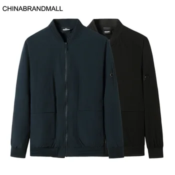 

2020 Season Men Plus Fat Plus Size Leisure Baseball Collar Jacket Male Fat Man Coat
