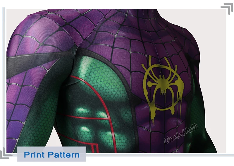 Spider-man Parallel Home Coming Косплей Костюм-Spider-man Universe Spider-Verse | UncleHulk