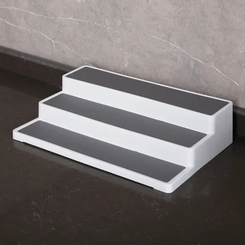 

Useful Save Space Kitchen Organizer Rack Kitchen Cabinet Organizer Storage Step Shelf Makeup Organizer Cabinet Spice Rack