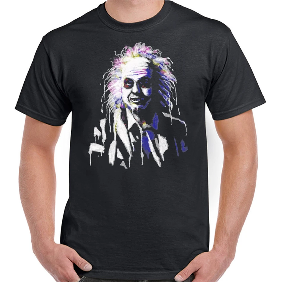 Beeltejuice Футболка мужская забавная Классическая футболка Beatlejuice Beetle Juice Michael Keaton