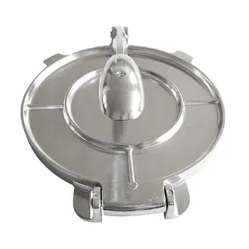 

Foldable 8Inch Uncoated Aluminum Heavy Duty Dough Press Tortilla Maker Bakeware