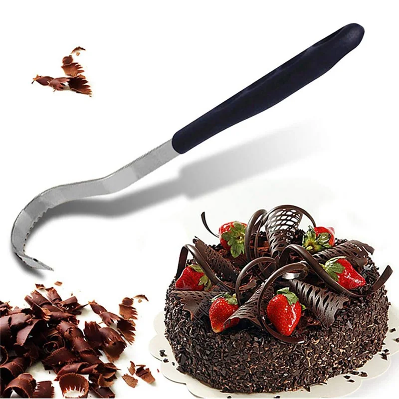  Chocolate Scraper Cake Decorating Spatula Baking Tools Butter Blade Knife Cheese Cake Tools Gadget 