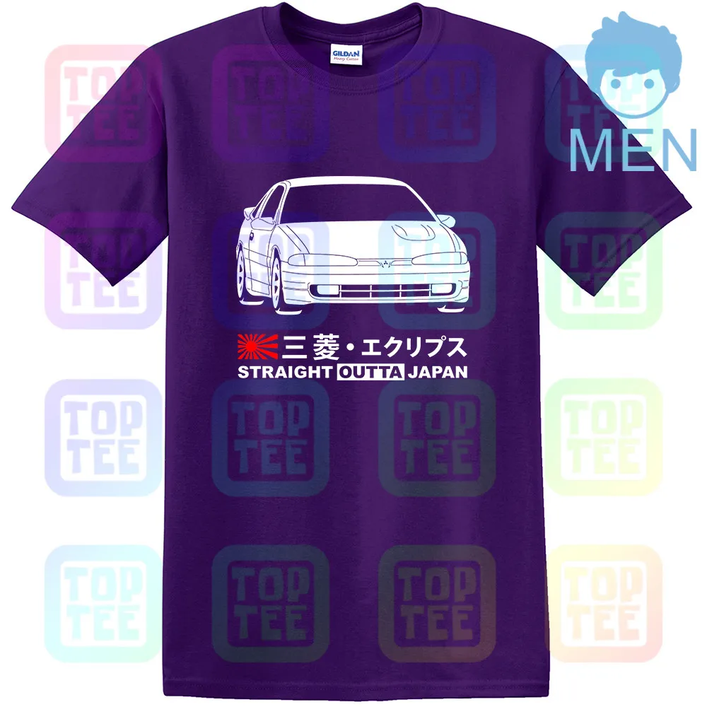 Футболка GT-shirt Mitsubishi Eclipse GSX D27A 1G-B '92-'94 - Цвет: Фиолетовый