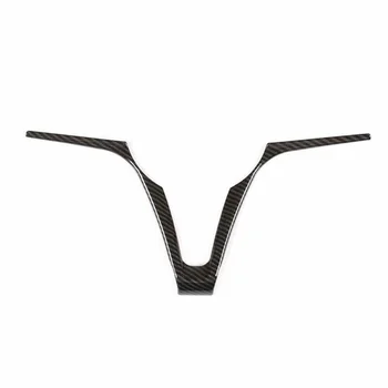 

Carbon Fiber Style Steering Wheel Cover Trim For Romeo Giulia Stelvio 2017-2019 ,Made Of High Quality Material
