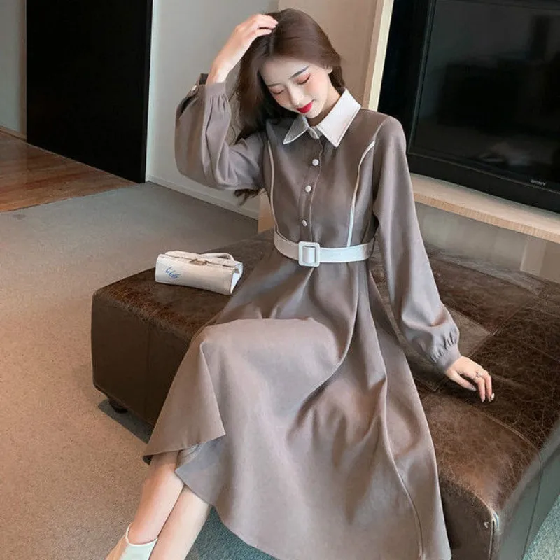 winter korean dress