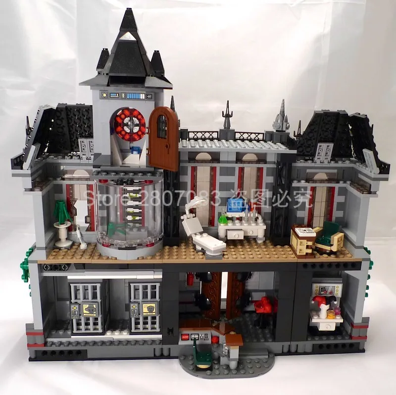 

07044 Dc Super Hero Batman Arkham Asylum Breakout Harleen Quinzel Building Blocks Toys Sets Compatible Marvel 10937 In Stock