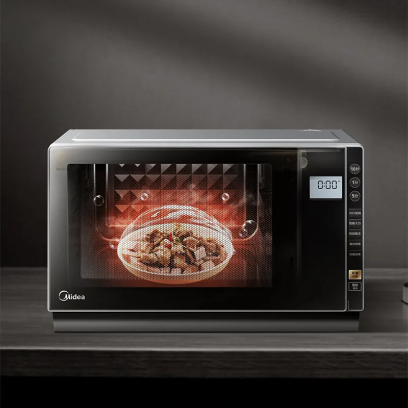 Midea intelligent frequency conversion microwave oven micro-baked