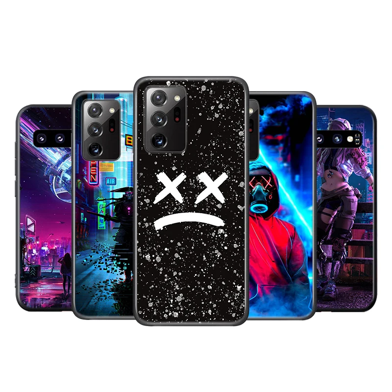 Street Brand Boy Girls Silicone Cover For Samsung Galaxy S20 FE Ultra S10 S10E Lite S9 S8 S7 S6 Edge Plus Phone Case