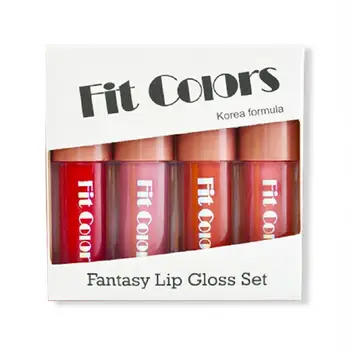 

4pcs / set Lipstick Sexy lady Lasting Color Moisturizing Non-marking Lip Gloss Set Makeup Cosmetics